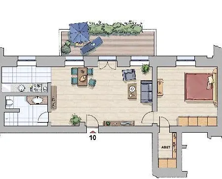Jagdschloss Zu 10 * 霍恩宁多夫